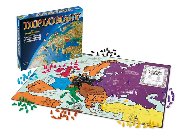 Diplomacy Spielaufbau