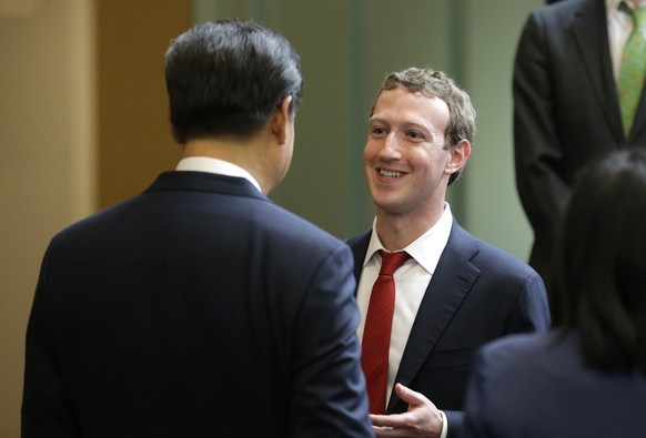 Facebook-Gründer Mark Zuckerberg im Microsoft-Campus bei Seattle.