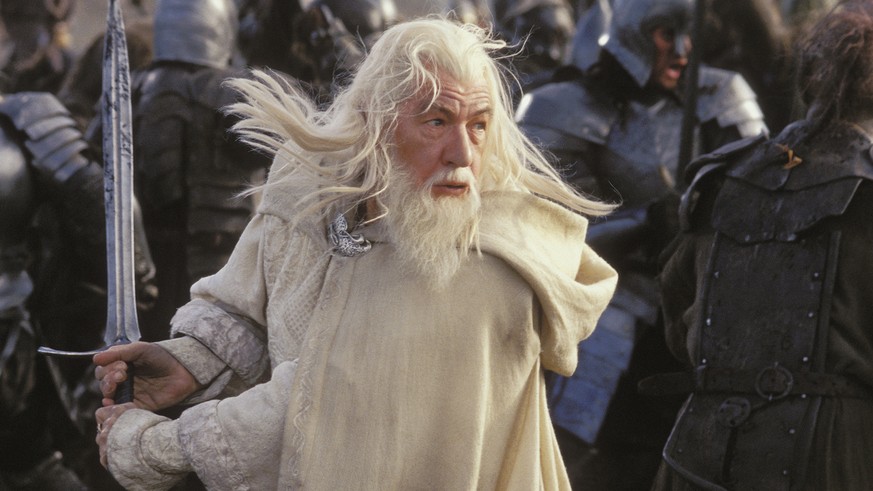 Ian McKellen as Gandalf battles evil in this undated promotional photo from New Lines epic film, The Lord of the Rings: The Return of the King.&quot; The New York Film Critics Circle on Monday Dec. 15 ...