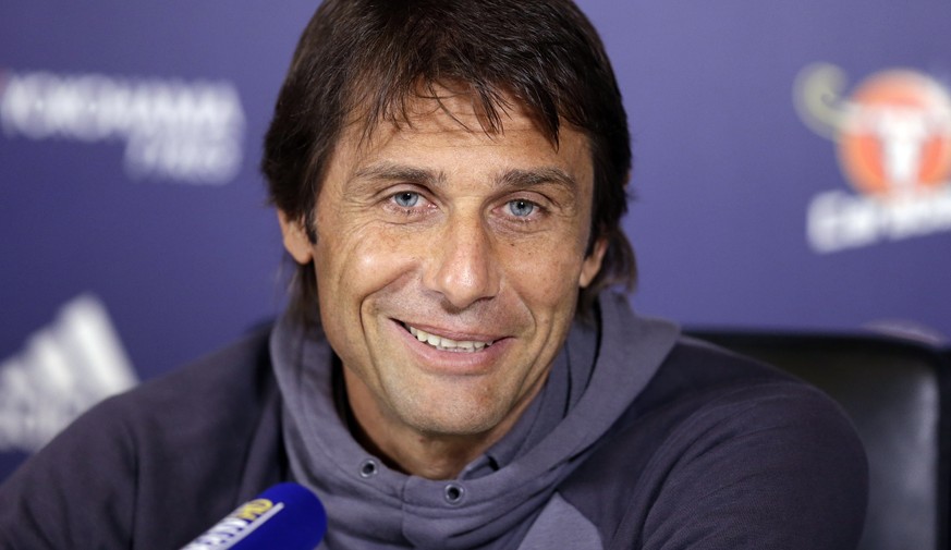Britain Football Soccer - Chelsea - Antonio Conte Press Conference - Chelsea Training Ground - 23/9/16
Chelsea manager Antonio Conte during the press conference
Action Images via Reuters / Henry Bro ...