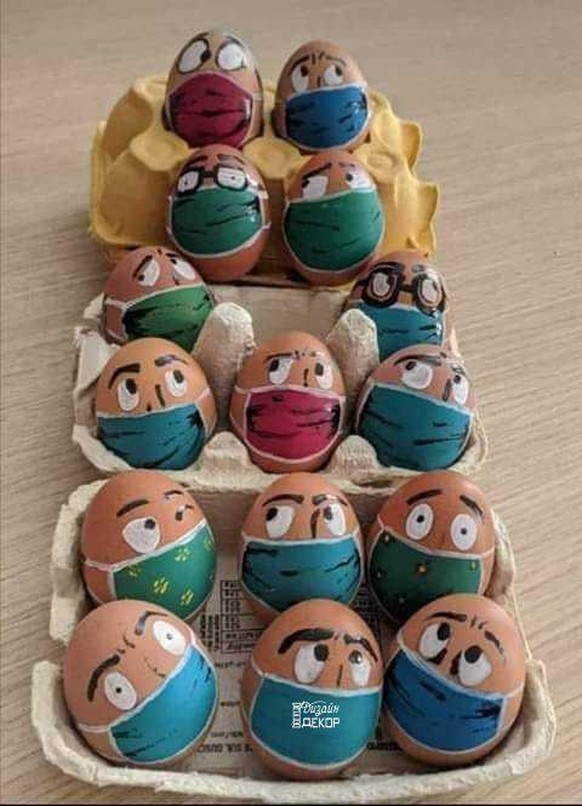 Oster Eiermalen Easter eggs