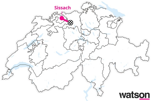 Die erste Route: Heute wandern die zwei von Aarau nach Sissach.
