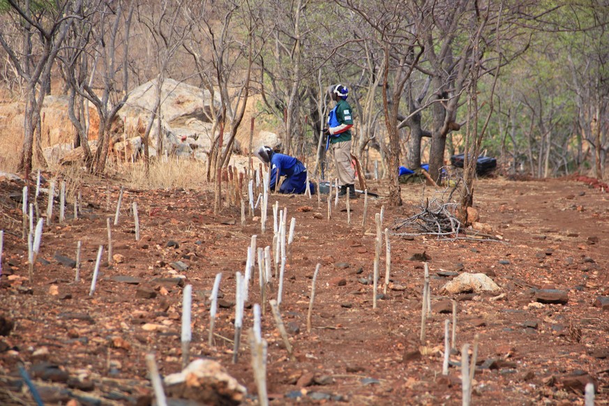 Endlich zu Ende: Mosambik ist frei von Landminen.
