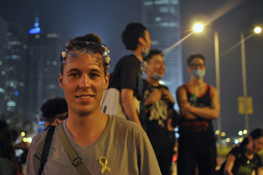 Drei Wochen inmitten der Hongkonger Proteste: watson-Reporter Roman Rey.