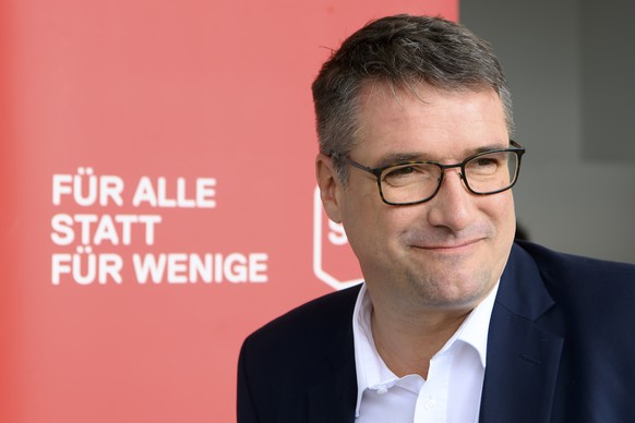 Christian Levrat, Parteipraesident SP Schweiz, fotografiert an einer Online-DV, am Samstag, 27. Juni 2020 in Zollikofen. (KEYSTONE/Anthony Anex)