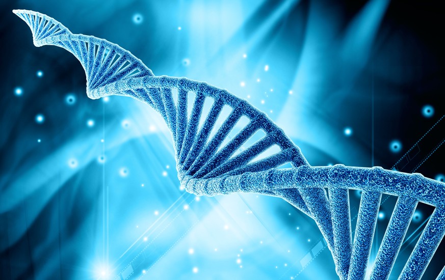 Erbgut Genetik DNA Doppelhelix Symbolbild