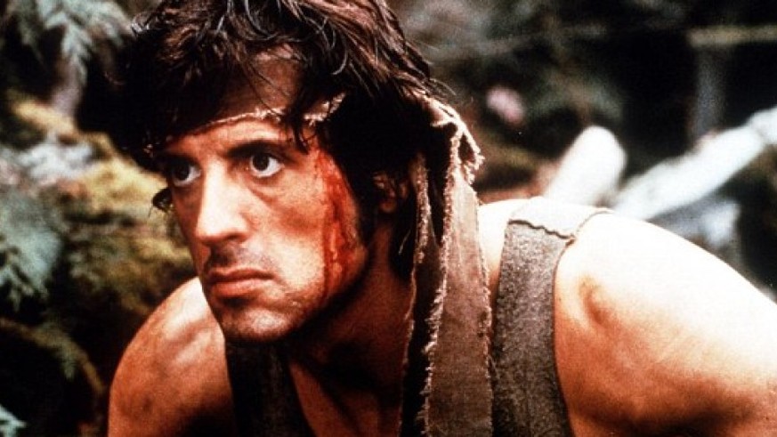 Silvester Stallone als Rambo: Im Krieg sind Männer noch Männer.