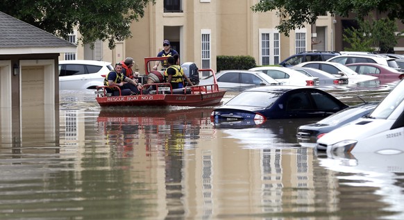 Überschwemmung in Houston, Texas.