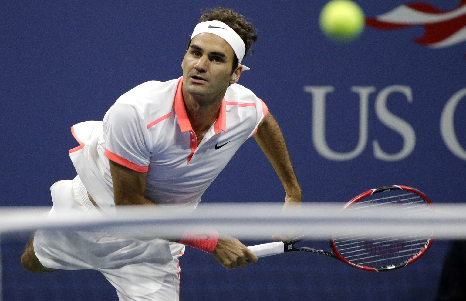 Seit über einem Jahrzehnt an der Weltspitze: Roger Federer.