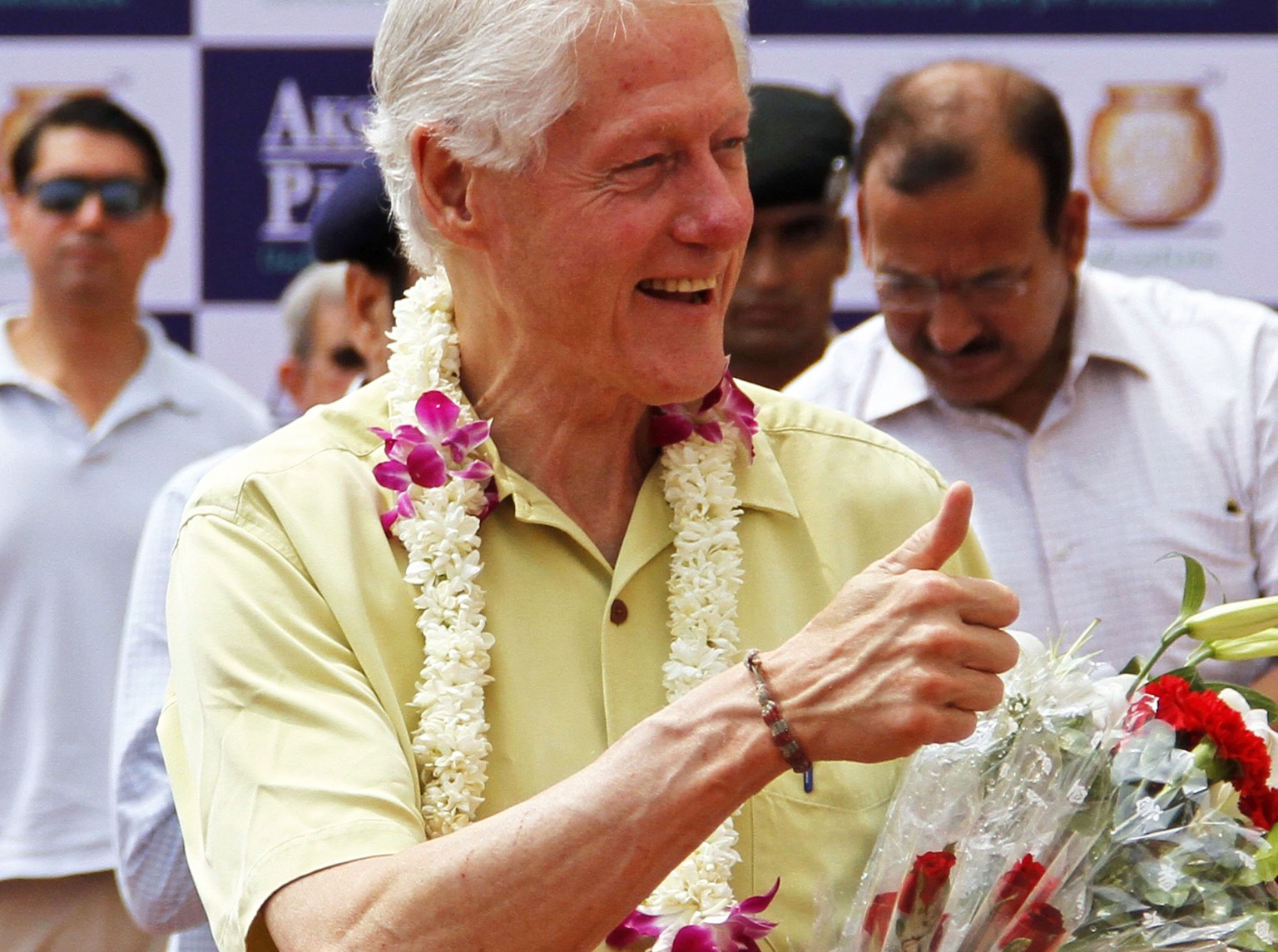 Bill Clinton, ehemaliger US-Präsident: Unter ihm boomte die US-Wirtschaft.