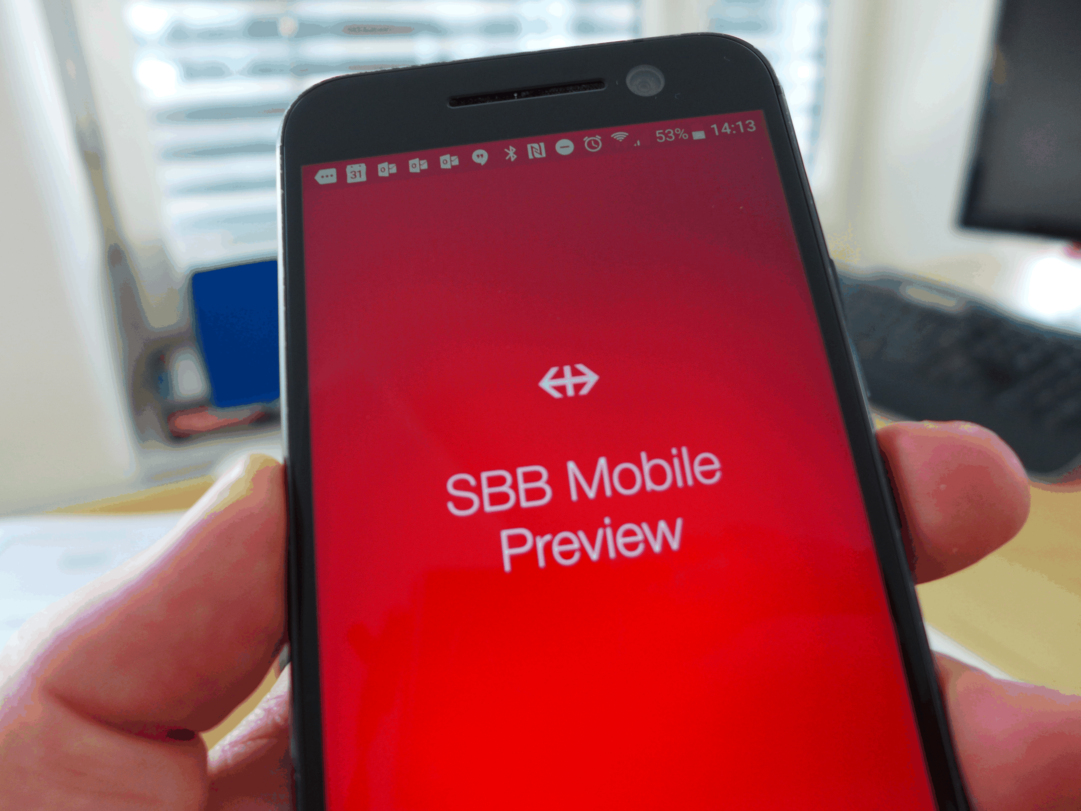 SBB-App (Mobile Preview) für Android