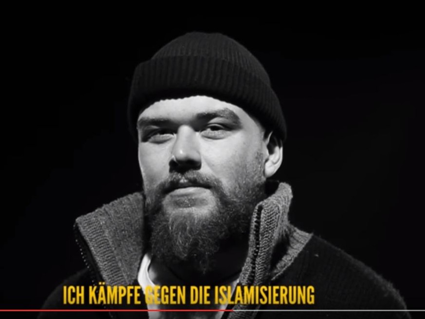 Videostill Identitäre Bewegung Bayern