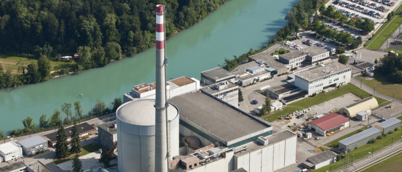 Das Atomkraftwerk Mühleberg an der Aare bei Bern (Archivbild).