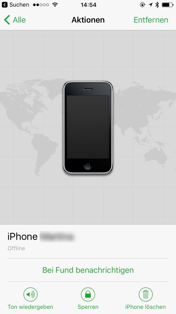 iPhone-Suche, das ist die App, mit der man die iOS-Aktivierungssperre aktivieren kann