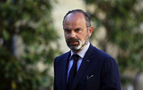 FILE - In this May 20, 2020 file photo, French Prime Minister Edouard Philippe arrives for a meeting in Paris. A new French prime minister will be appointed on Friday to replace Edouard Philippe, who  ...