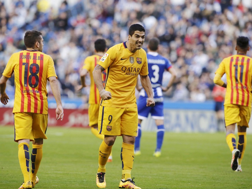 Luis Suarez bleibt einigen wohl für immer als «Beisser» in Erinnerung: Dabei ist er bei Barcelona ganz brav.