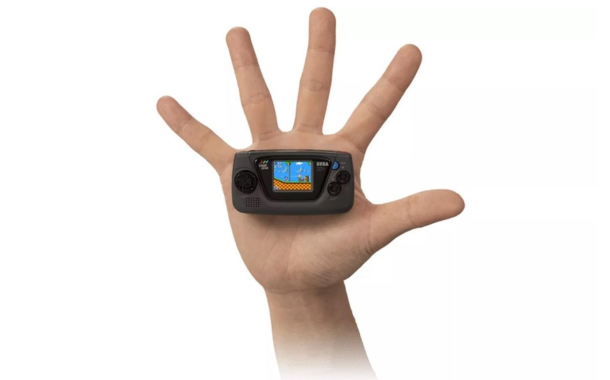 Game Gear Micro: Sega hat den Begriff Mini-Konsole wohl etwas zu ernst genommen.