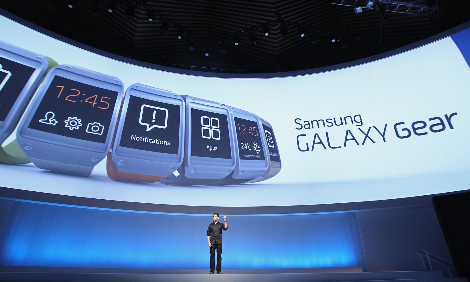 Im September 2013 hat Samsung die Smartwatch Galaxy Gear vorgestellt.