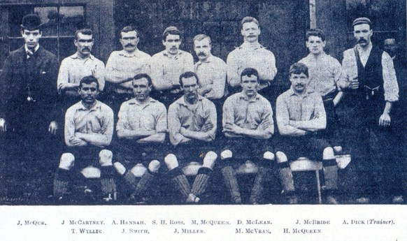 Die erste Mannschaft des FC Liverpool.
