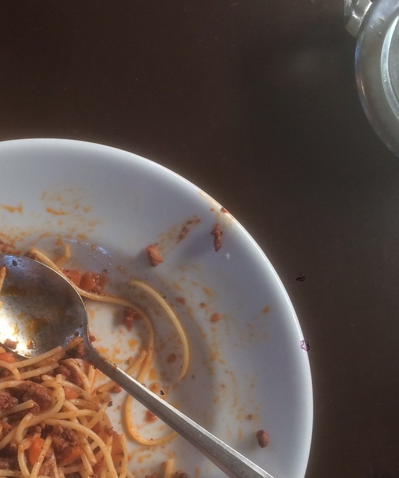 Guter Trash: Spaghetti Bolognese.