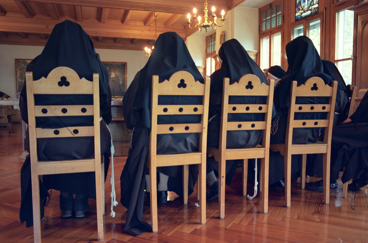 Nonnen des Franziskaner-Orden.