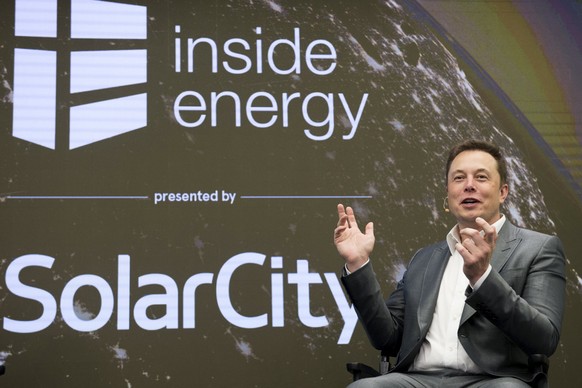Baut nicht nur Elektroautos und Raketen: Elon Musk ist auch Chairman beim Energieunternehmen SolarCity.
