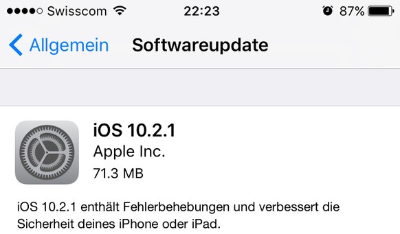Was bei Apples Update-Beschreibungen jeweils ganz harmlos klingt, hat es in sich: Die neuste Aktualisierung für iOS stopft 18 Sicherheitslücken.