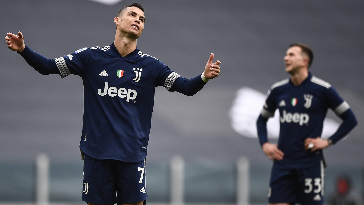 Torino 21/03/2021 - campionato di calcio serie A / Juventus-Benevento / foto Nicolo Campoi/Image nella foto: Cristiano Ronaldo PUBLICATIONxNOTxINxITA