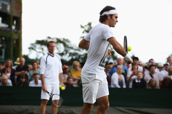 Roger Federer über Edberg: «Ich sehe ihn nicht so in der typischen Trainer-Rolle, mehr als eine Inspiration, eine Legende, die mein Team komplettiert.»
