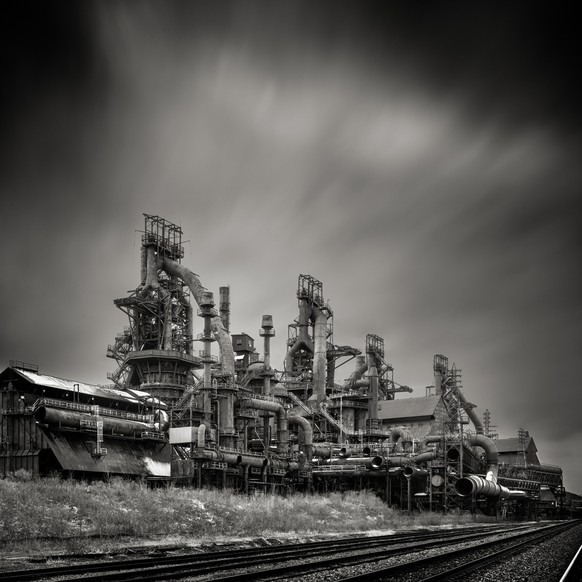 Der Fotograf Joseph Romeo hält in einer seiner Fotoserien die amerikanische Deindustrialisierung fest.