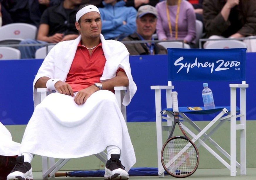 2000 verpasste Federer gleich zwei Chancen, eine Olympia-Medaille zu gewinnen.