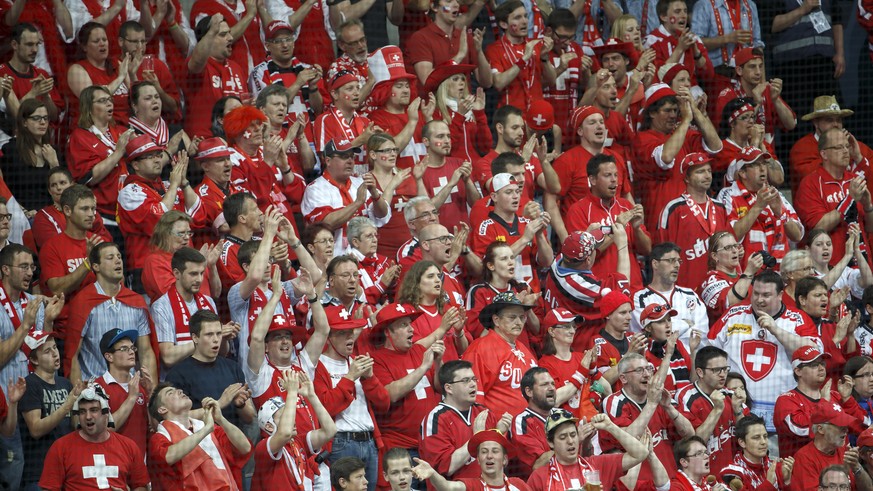 Schweizer Fans an der WM in Prag – wo es im Frühling nicht viel zu feiern gab.