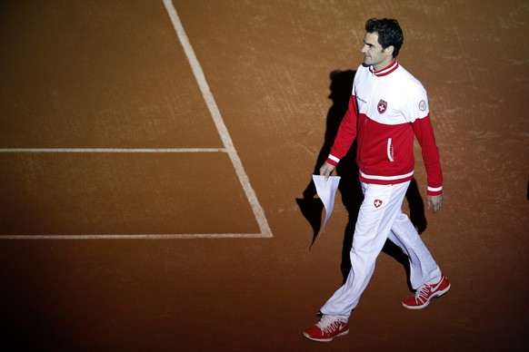 Spotlight für Federer.&nbsp;