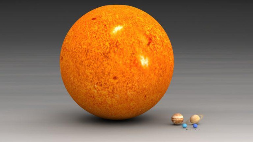 Grössenvergleich der Sonne mit den Planeten
https://imgur.com/gallery/0oFI7/comment/575836393