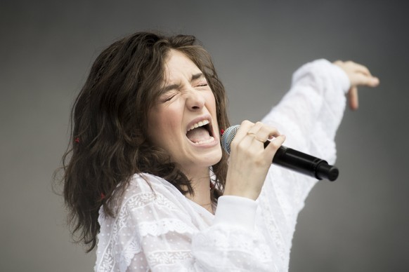 epa06413029 (FILE) - New Zealand singer-songwriter Ella Marija Lani Yelich-O&#039;Connor better known by her stage name Lorde performs during the 41st Openair St. Gallen music festival, in St. Gallen, ...