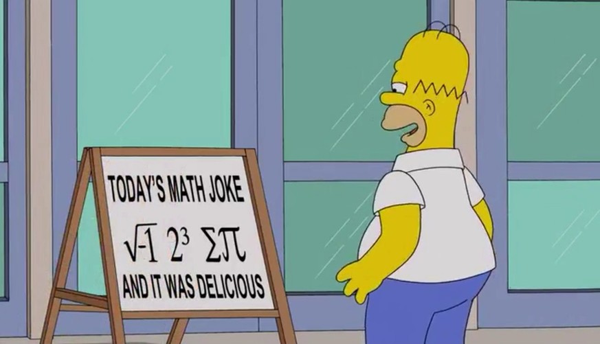 Homer und Mathematiker verstehen es.