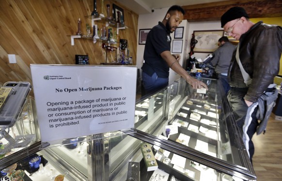 Cannabis-Verkauf in Seattle.