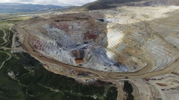Die Yanacocha-Mine im peruanischen Departement Cajamarca ist eine der grössten und profitabelsten Goldminen der Welt.