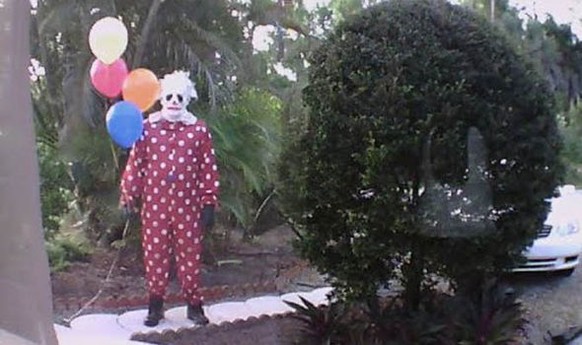 «Wrinkles The Clown»: Er wird in Florida für erzieherische Zwecke bestellt. Saugoof-Vorbeugung sozusagen.