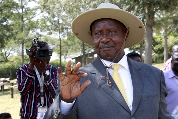 Er will an der Macht bleiben:&nbsp;Staatschef Yoweri Museveni.