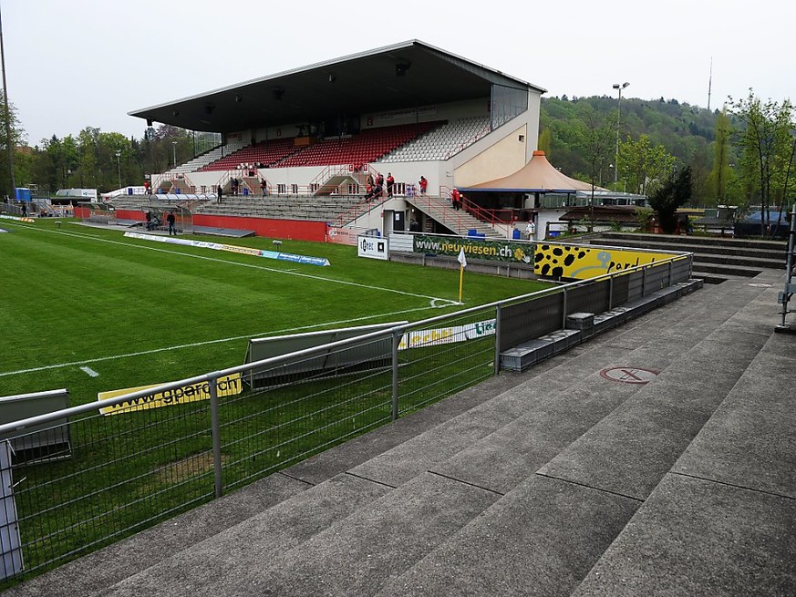 Verhaftungen nach einem Spiel im Stadion Schützenwiese in Winterthur: Fussballfans des FC Schaffhausen hatten am Sonntag zu Gewalt gegen Frauen aufgerufen. (Archivbild)