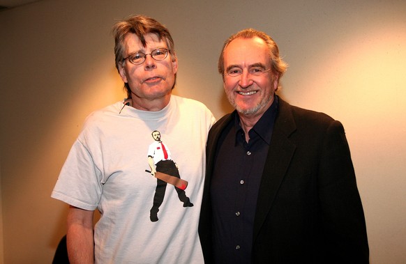 Horror-Fachmänner unter sich: Wes Craven mit Stephen King.