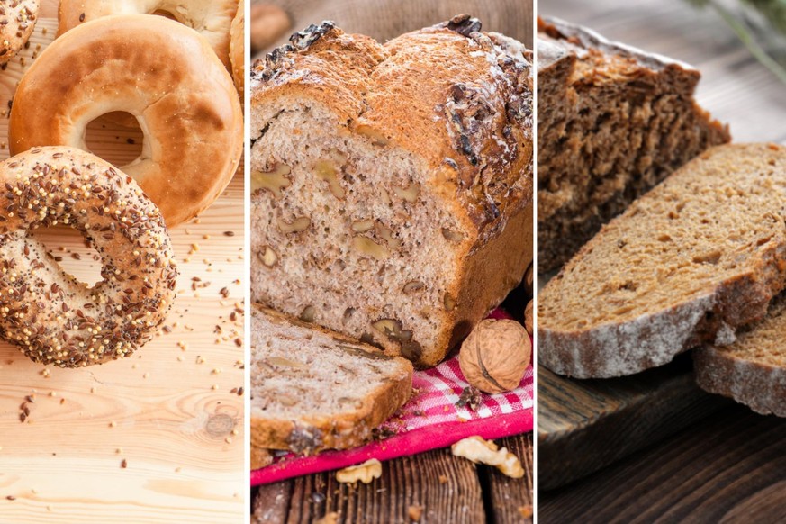 Bagels, Nuss- oder Roggenbrot – diese Brote essen wir am liebsten.