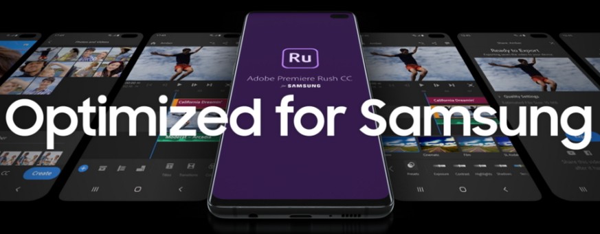 Seit dem 21. Mai 2019 ist Adobe Rush in einer angepassten Version für diverse Samsung-Smartphones verfügbar. Nun auch für die Note 10-Modelle.