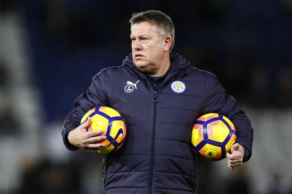 Britain Football Soccer - Leicester City v Liverpool - Premier League - King Power Stadium - 27/2/17 Leicester City caretaker manager Craig Shakespeare watches the warm up before the game Action Image ...