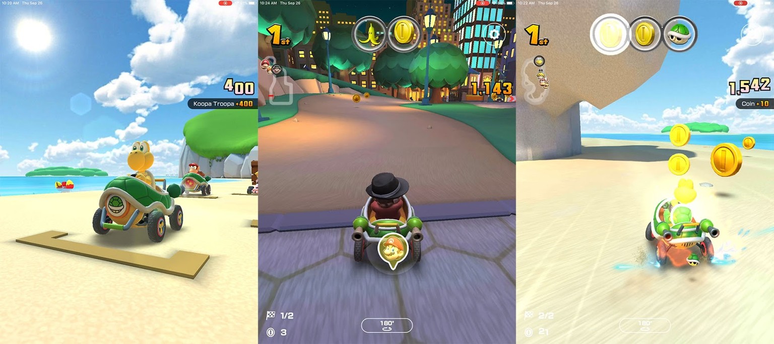 Nintendo will nun auch mit einer Mario-Kart-App für Rennspass sorgen.