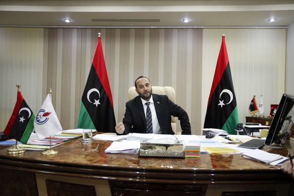 Erdölminister Mashallah Zwai von der Parallelregierung in Tripolis in einem Interview mit Reuters.
