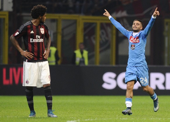 Der kleine Mann ganz gross: Lorenzo Insigne trifft gegen Milan gleich doppelt.