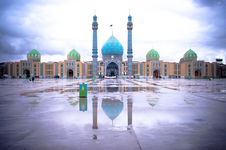 Die Jamkaran-Moschee in Ghom, Iran