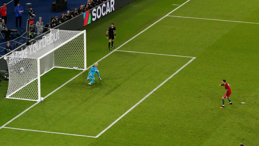 Nicht immer lief alles rund bei den Portugiesen: Schon gar nicht bei Ronaldo, der gegen Österreich einen Penalty verschoss.